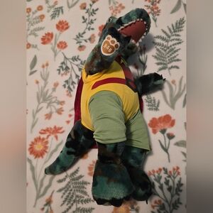 Build a Bear Red Raptor Stuffed Animal Toys Dinosaur T Rex 19"